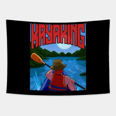 Kayaking Kayak Canoe Tapestry Official Kayaking Merch