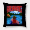 Kayaking Kayak Canoe Throw Pillow Official Kayaking Merch