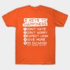 5 Keys To Happiness Kayaking T-Shirt Official Kayaking Merch