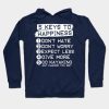 5 Keys To Happiness Kayaking Hoodie Official Kayaking Merch