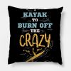 Kayaking Throw Pillow Official Kayaking Merch