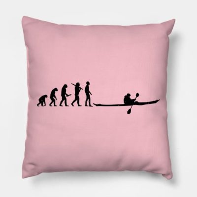 Kayaking Throw Pillow Official Kayaking Merch