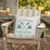 family name lake house rustic oars pine trees outdoor pillow r02d7e302d11c4b00b134bf4d68e3d065 4g4ox 8byvr 1000 - Kayaking Gifts