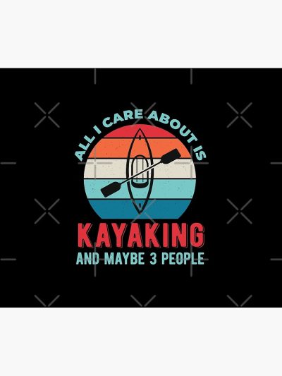 Kayaking Kayaker Funny Tapestry Official Kayaking Merch