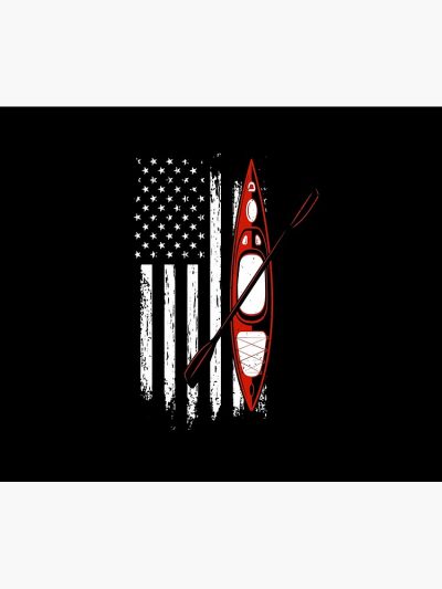 Kayaking Us Flag Tapestry Official Kayaking Merch