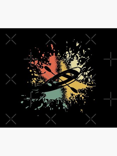 Kayaking Ink Splash Tapestry Official Kayaking Merch