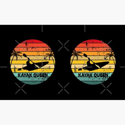 Kayak Queen Retro Sunset Cutaway Summer Design Mug Official Kayaking Merch