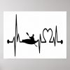 kayaking heartbeat poster r0c3f11b60deb4f4187a01541403e7fa6 wvu 8byvr 1000 - Kayaking Gifts