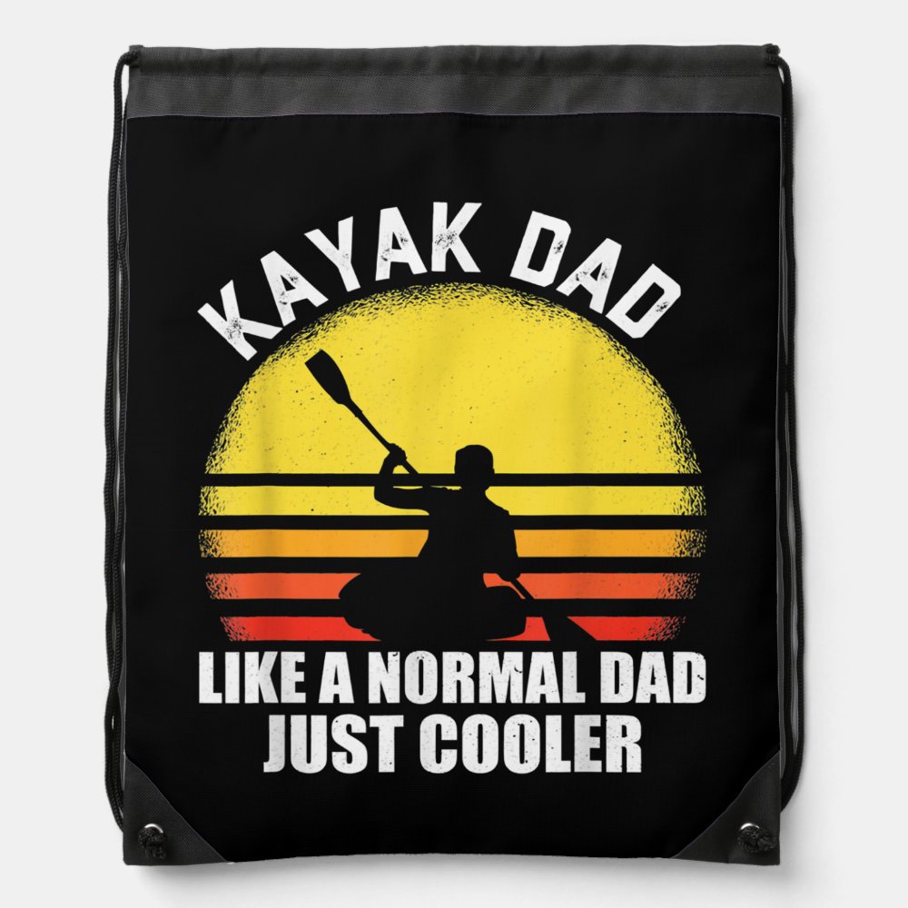 mens funny kayak gift for men kayaking dad like a drawstring bag - Kayaking Gifts