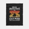 never underestimate an old man who loves kayaking fleece blanket ra46282265ab34920b76602f39cd1adf3 zkhkh 1000 - Kayaking Gifts