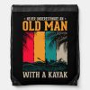 never underestimate old man with kayak drawstring bag r8351da48e31f4eba84a06c6a0532ff91 zffcx 1000 - Kayaking Gifts