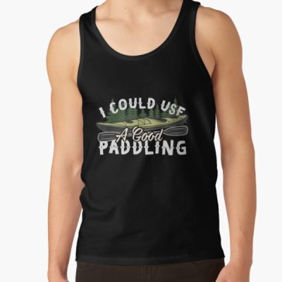 I Could Use A Good Paddling Kayaking Tank Top Official Kayaking Merch