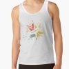 Kayaking Ink Splash Tank Top Official Kayaking Merch