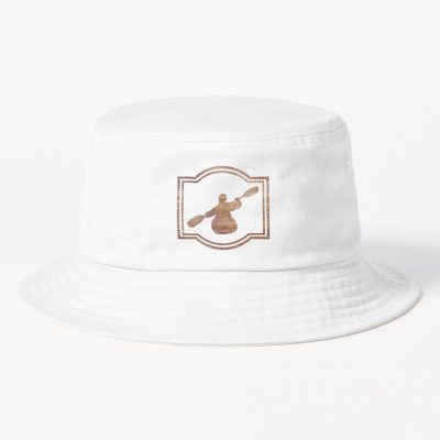 Kayaking Carved Wood Bucket Hat Official Kayaking Merch