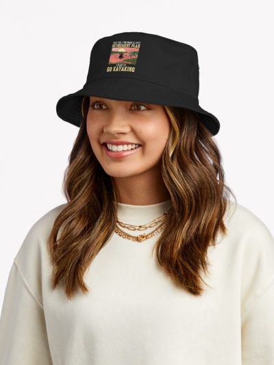 Yes I Do Have A Retirement Plan I Plan To Go Kayaking Bucket Hat Official Kayaking Merch