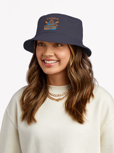 I'D Rather Be Kayaking Bucket Hat Official Kayaking Merch