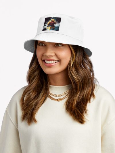 Kayaking Midjourney Ai Artwork Bucket Hat Official Kayaking Merch