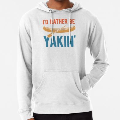 Id Rather Be Kayaking Funny Kayaker Hoodie Official Kayaking Merch