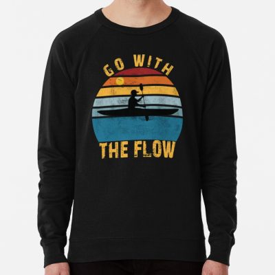 Go With The Flow Sweatshirt Official Kayaking Merch