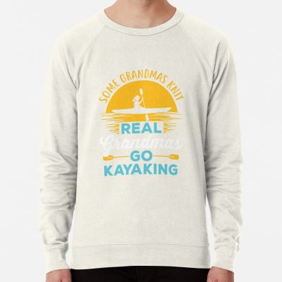 Some Grandmas Knit Real Grandmas Go Kayaking Sweatshirt Official Kayaking Merch