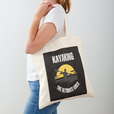 Kayaking The Ultimate Vibe Tote Bag Official Kayaking Merch