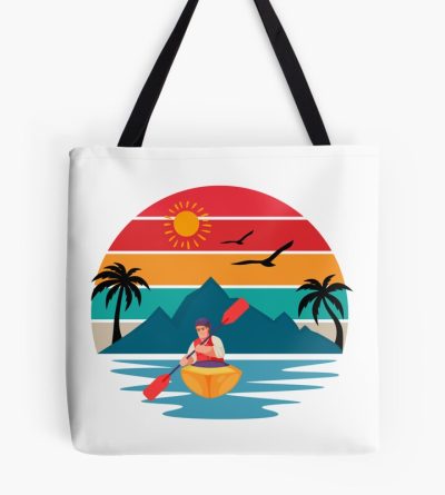 I'D Rather Be At The Lake Kayaking Tote Bag Official Kayaking Merch