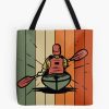 Vintage Kayaking Because Adulting Is Hard Tote Bag Official Kayaking Merch