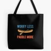 Funny Kayaking Tote Bag Official Kayaking Merch