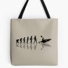 Evolution Of Kayaking Tote Bag Official Kayaking Merch