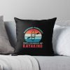 Kayaking Kayaker Funny Throw Pillow Official Kayaking Merch