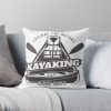 Kayaking Shirt, Kayaking Gift, Kayaking Polo, Kayaking Sports, Kayaking T-Shirt, Adventurer Gift, Sport Shirt, Water Sport Throw Pillow Official Kayaking Merch