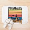 I'D Rather Be At The Lake Kayaking Bath Mat Official Kayaking Merch