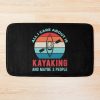 Kayaking Kayaker Funny Bath Mat Official Kayaking Merch