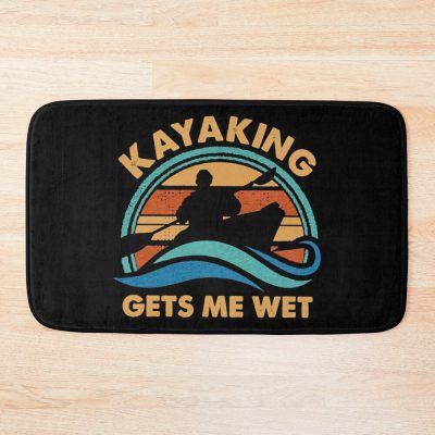 Gets Me Wet Ideas Bath Mat Official Kayaking Merch