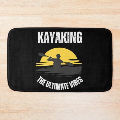 Kayaking The Ultimate Vibe Bath Mat Official Kayaking Merch