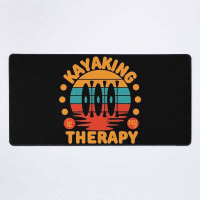 Kayaking Is My Therapy Mouse Pad Official Kayaking Merch