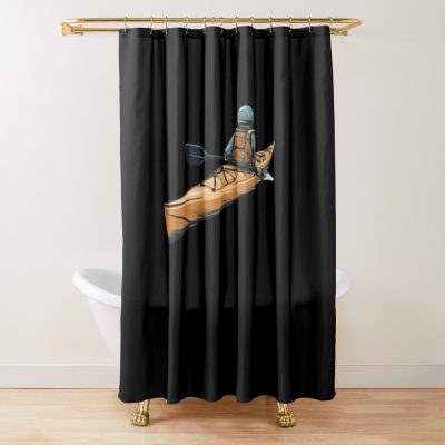 Kayaking Kayak Shower Curtain Official Kayaking Merch