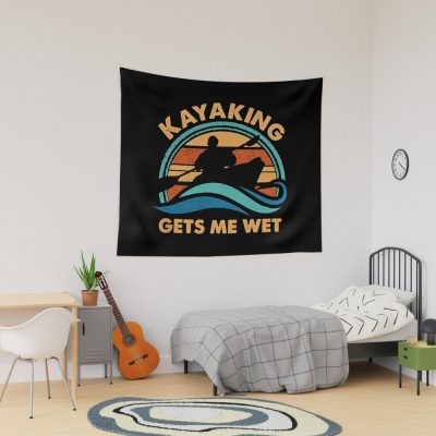 Gets Me Wet Ideas Tapestry Official Kayaking Merch