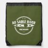 au sable river michigan kayaking drawstring bag r08b6b50f13344519a2a5e5771c6c77e4 zffcx 1000 - Kayaking Gifts