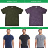 Mineral Wash T shirt Color Chart - Kayaking Gifts