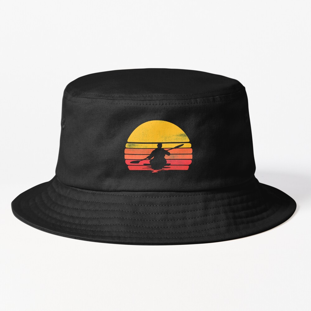 Kayaking Sunset Bucket Hat